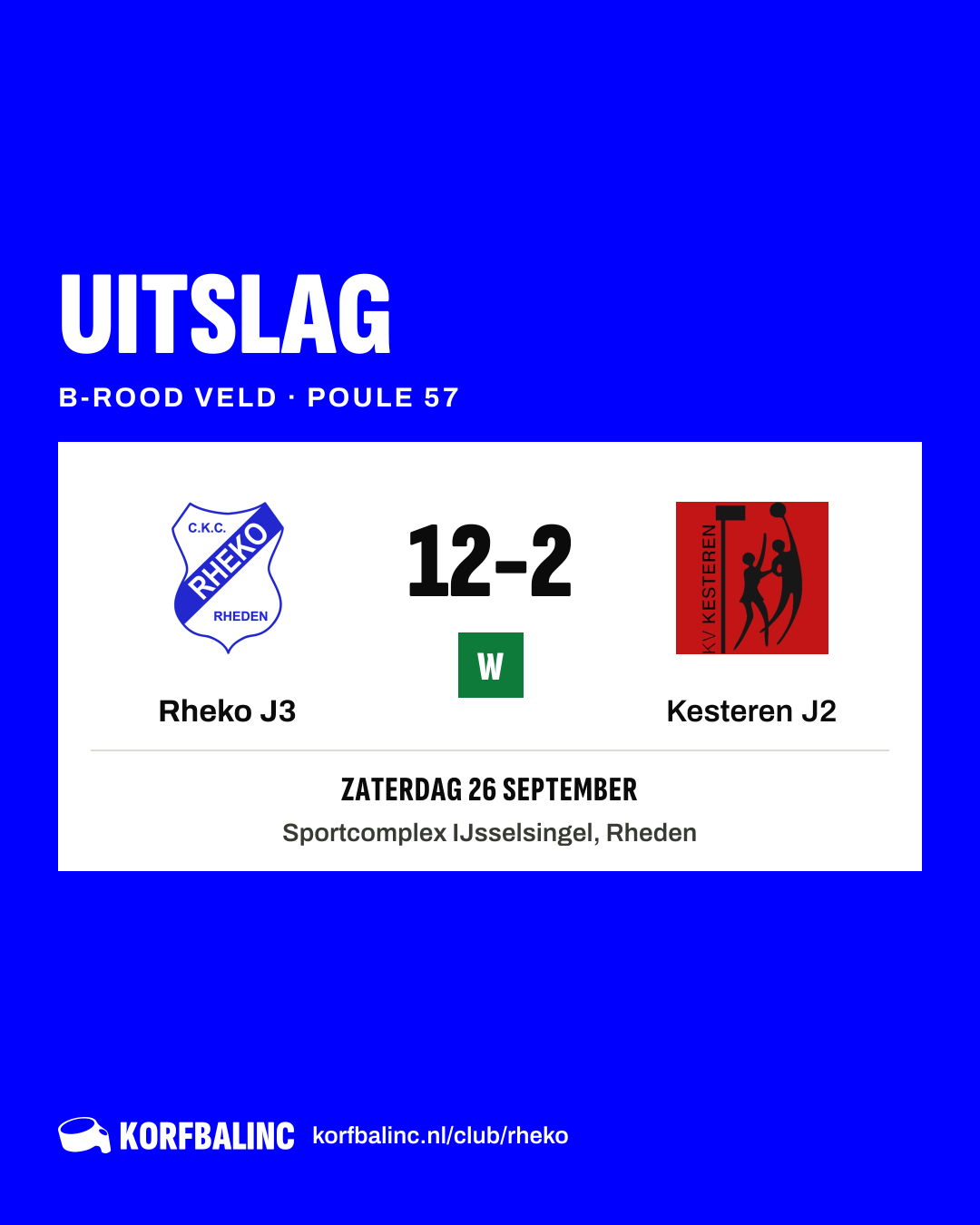 Rheko J3 - Kesteren J2