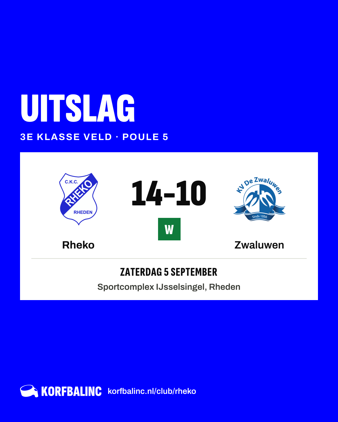 Rheko - Zwaluwen