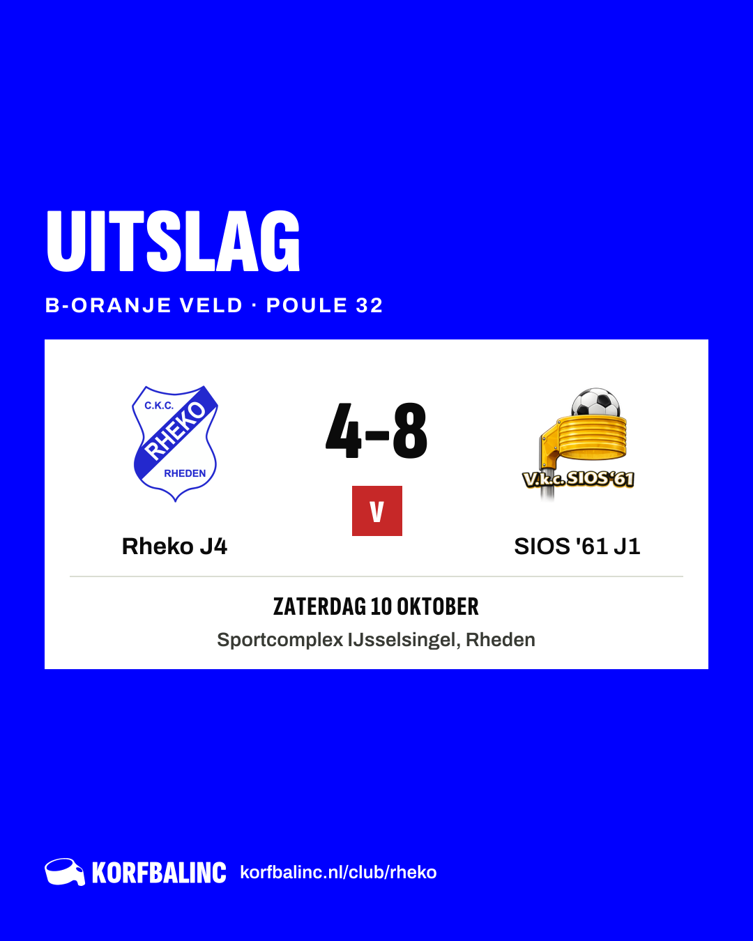 Rheko J4 - SIOS '61 J1