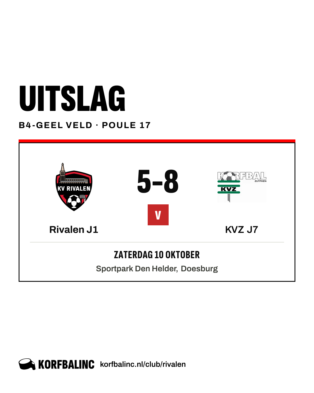 Rivalen J1 - KVZ J7