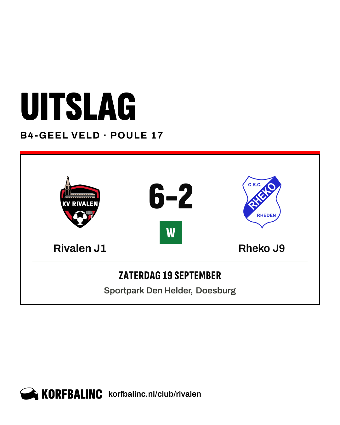 Rivalen J1 - Rheko J9