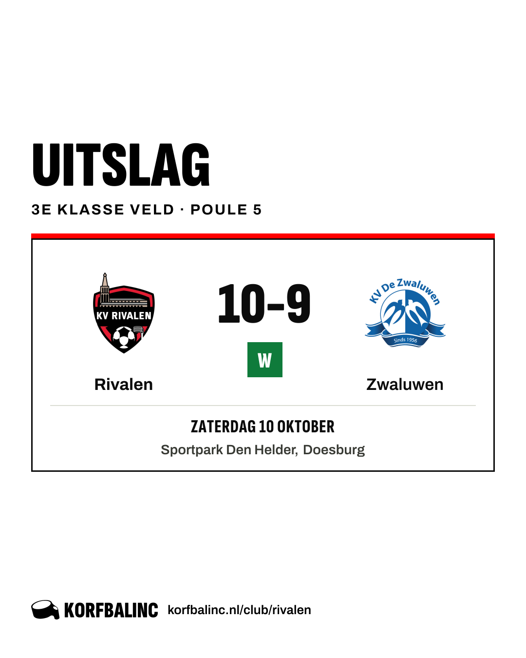 Rivalen - Zwaluwen