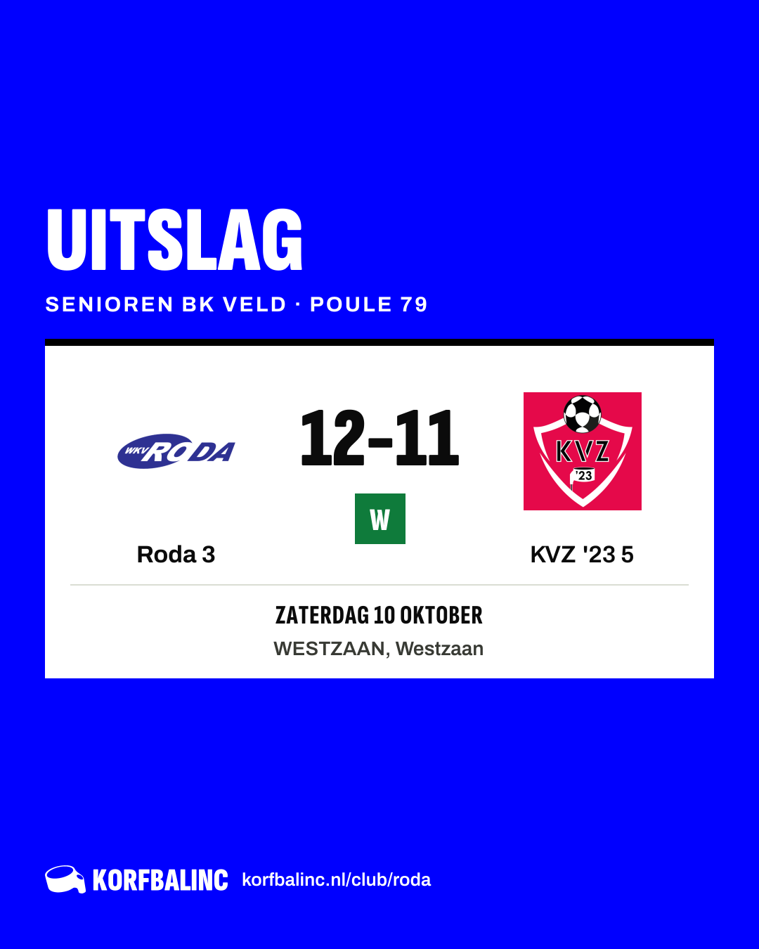 Roda 3 - KVZ '23 5