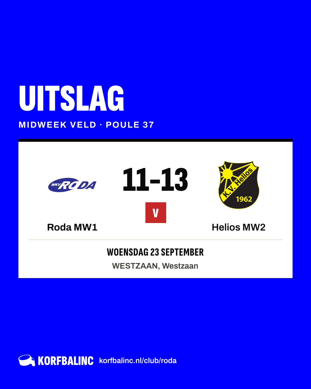 Roda MW1 - Helios MW2
