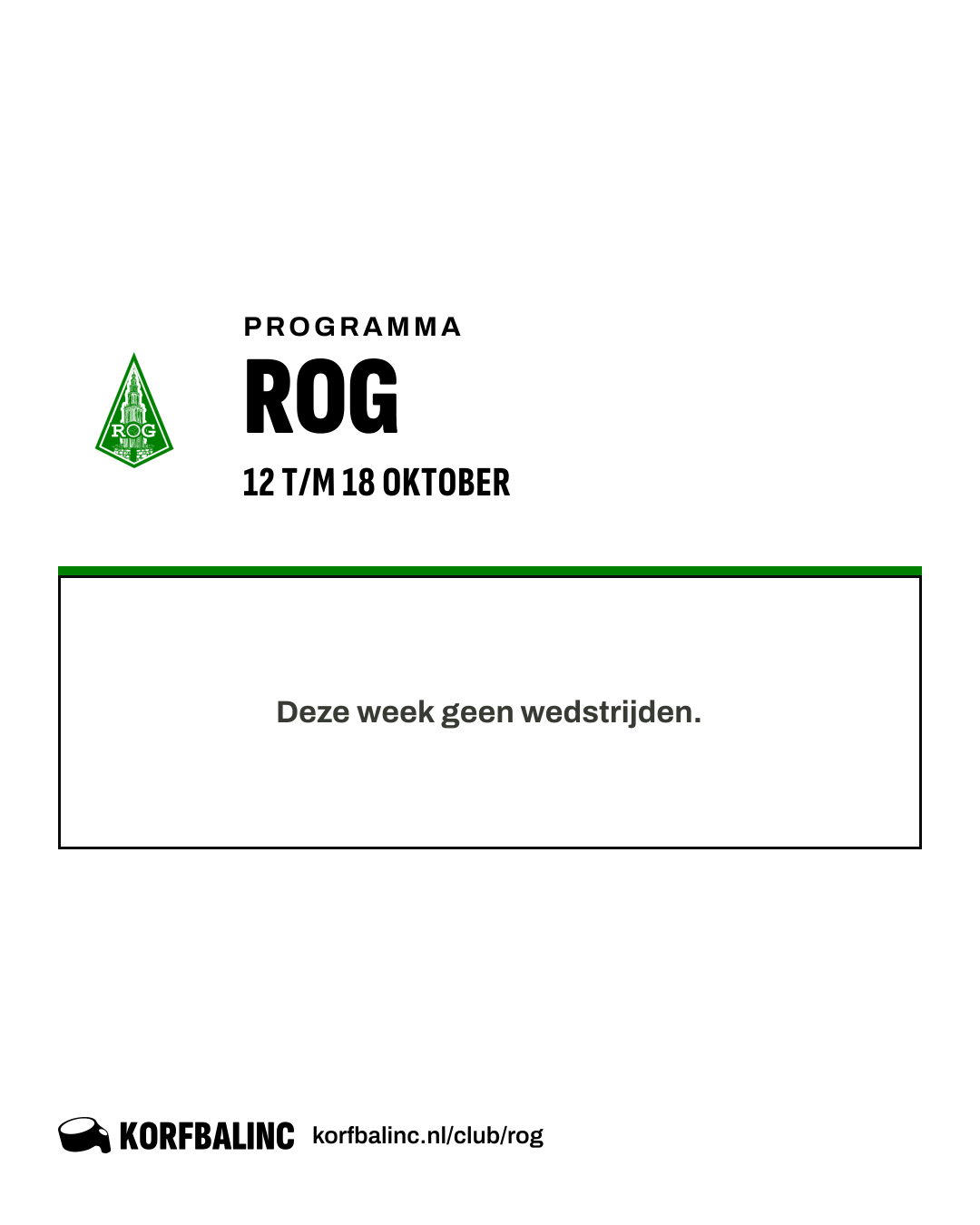 Uitslagen ROG
