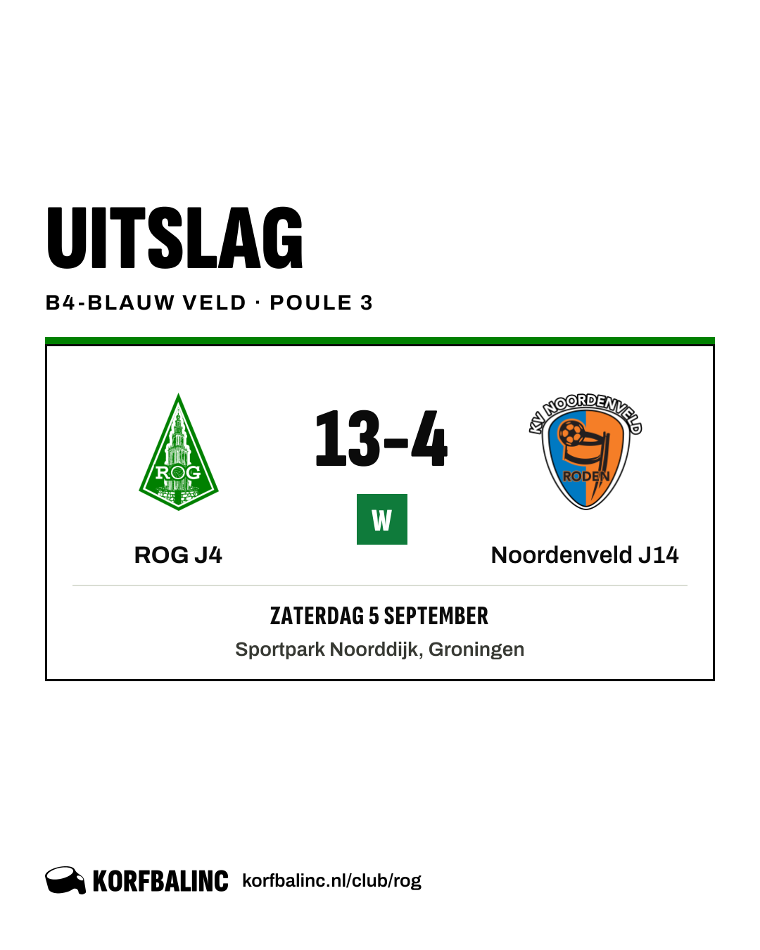 ROG J4 - Noordenveld J14