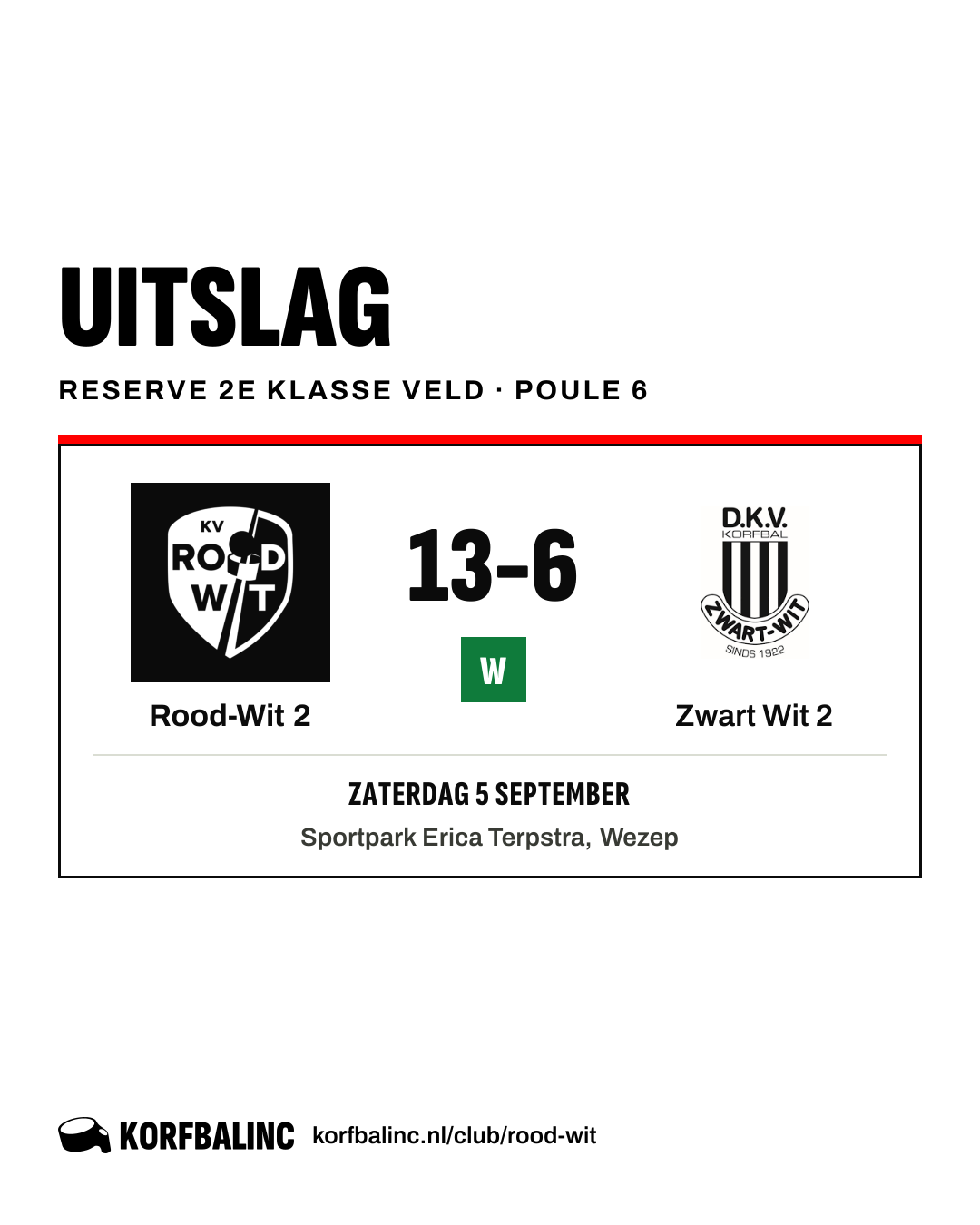 Rood-Wit 2 - Zwart Wit 2