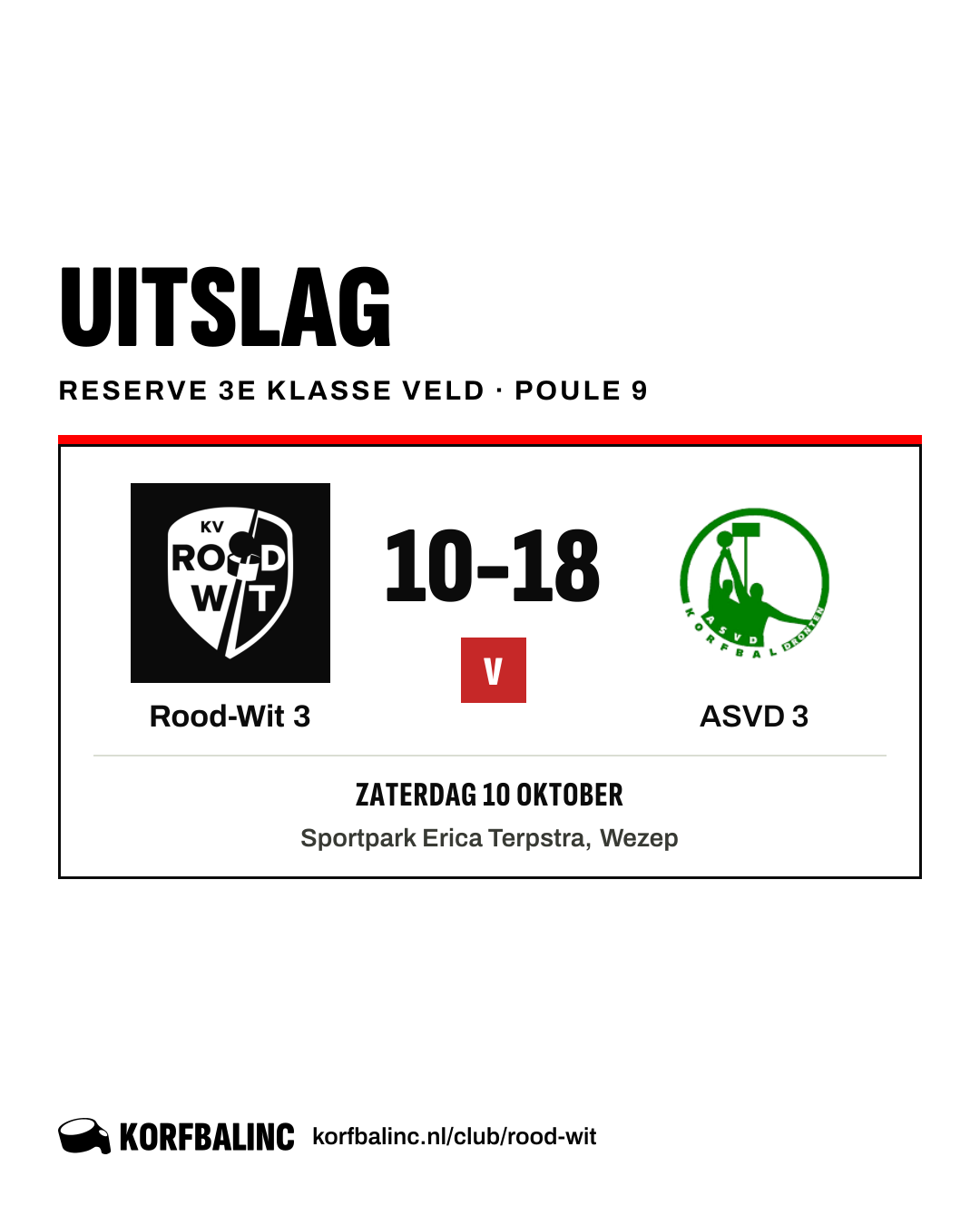 Rood-Wit 3 - ASVD 3