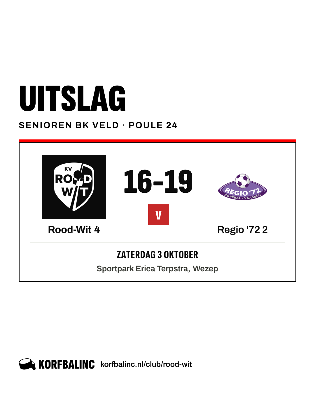 Rood-Wit 4 - Regio '72 2