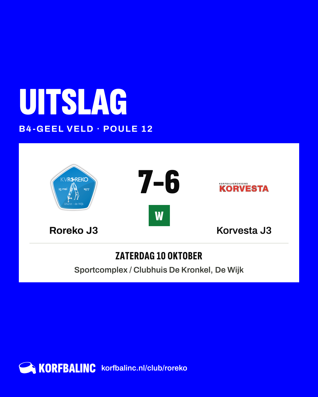 Roreko J3 - Korvesta J3