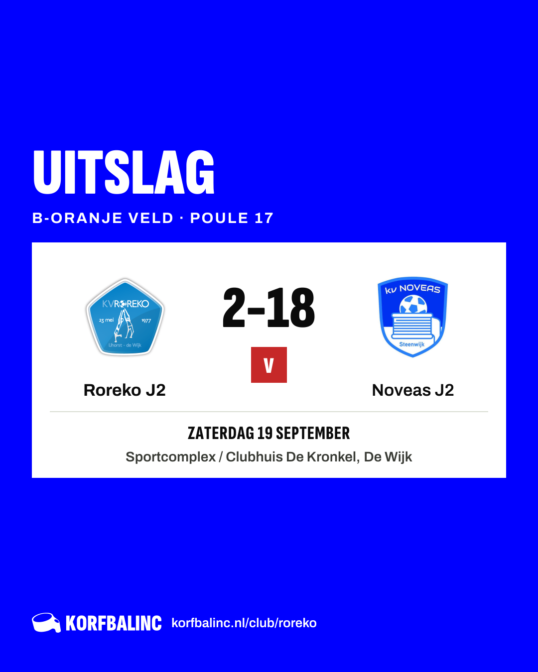 Roreko J2 - Noveas J2