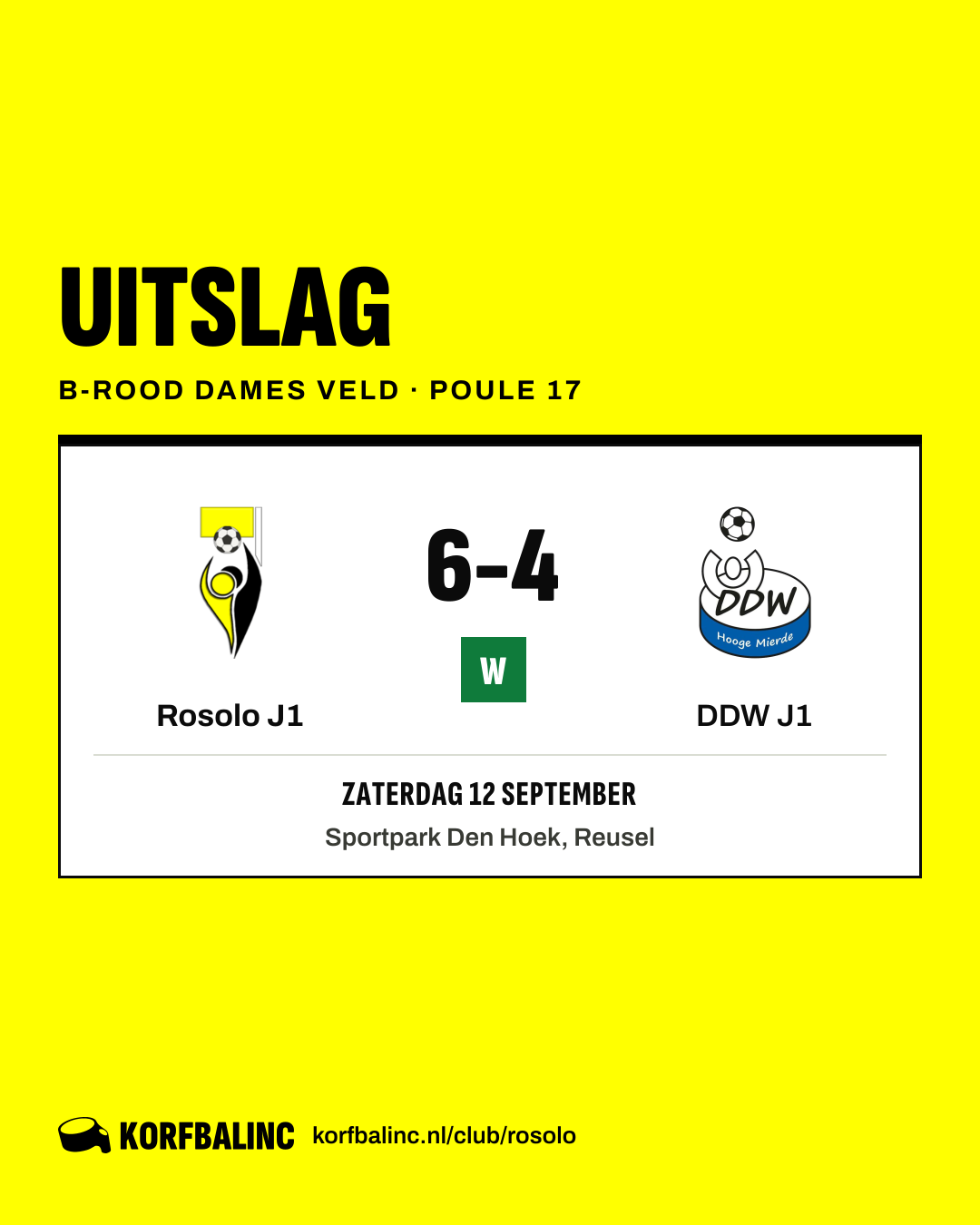 Rosolo J1 - DDW J1