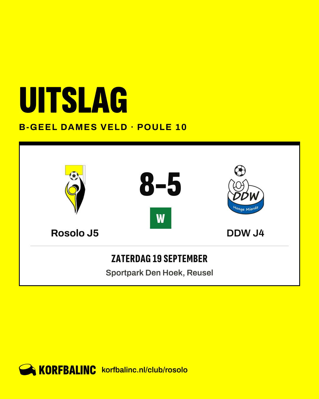 Rosolo J5 - DDW J4