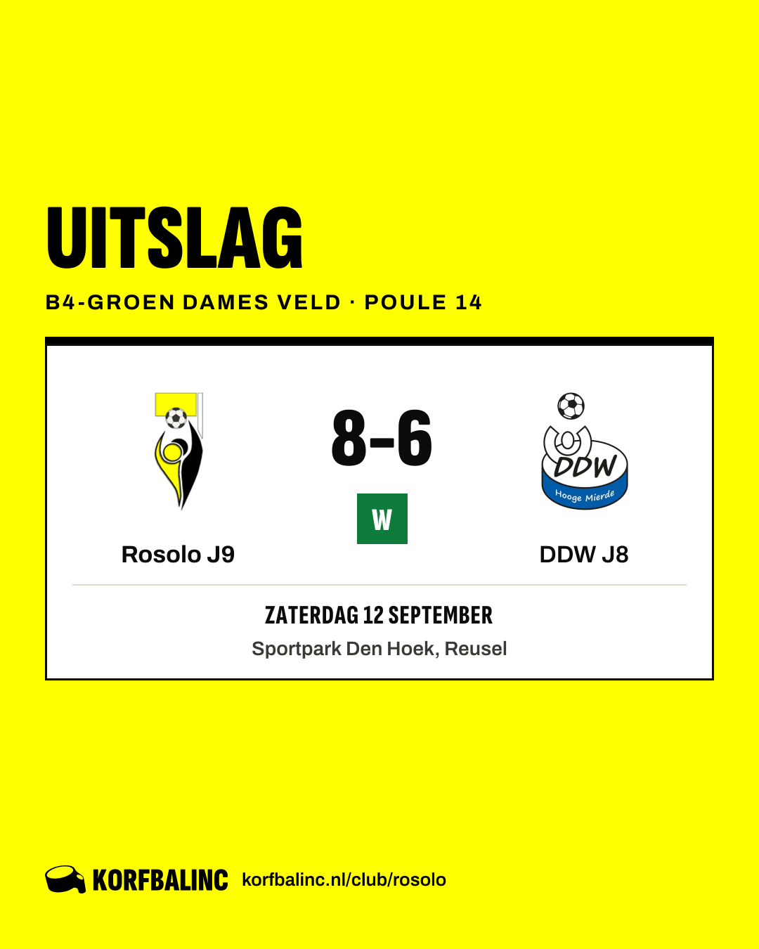 Rosolo J9 - DDW J8