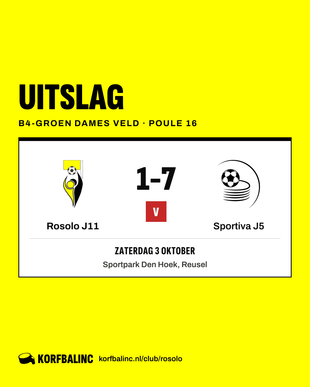 Rosolo J11 - Sportiva J5