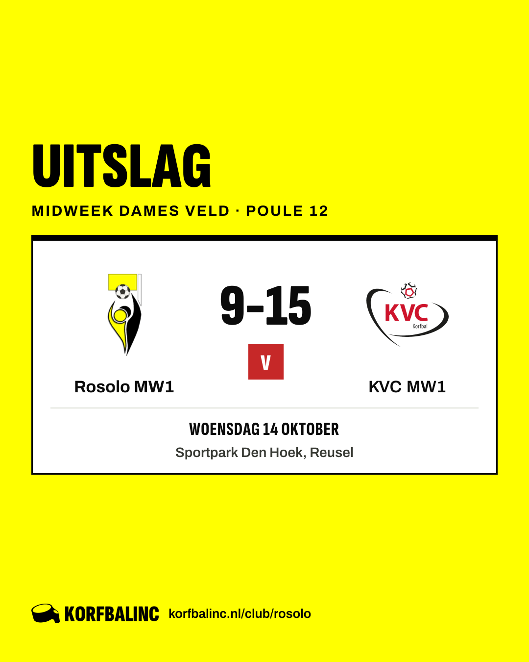 Rosolo MW1 - KVC MW1