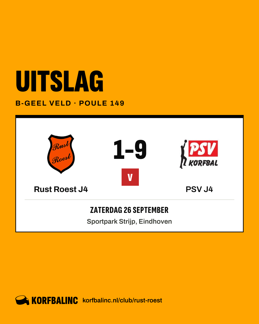 Rust Roest J4 - PSV J4