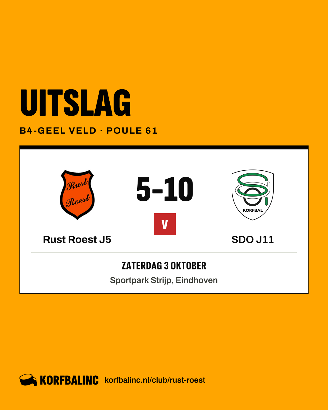 Rust Roest J5 - SDO J11