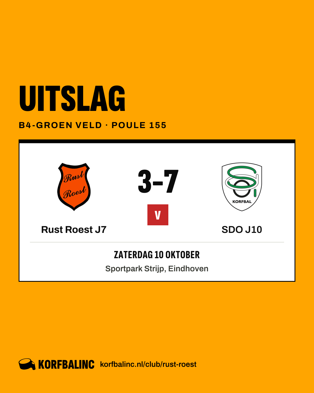 Rust Roest J7 - SDO J10