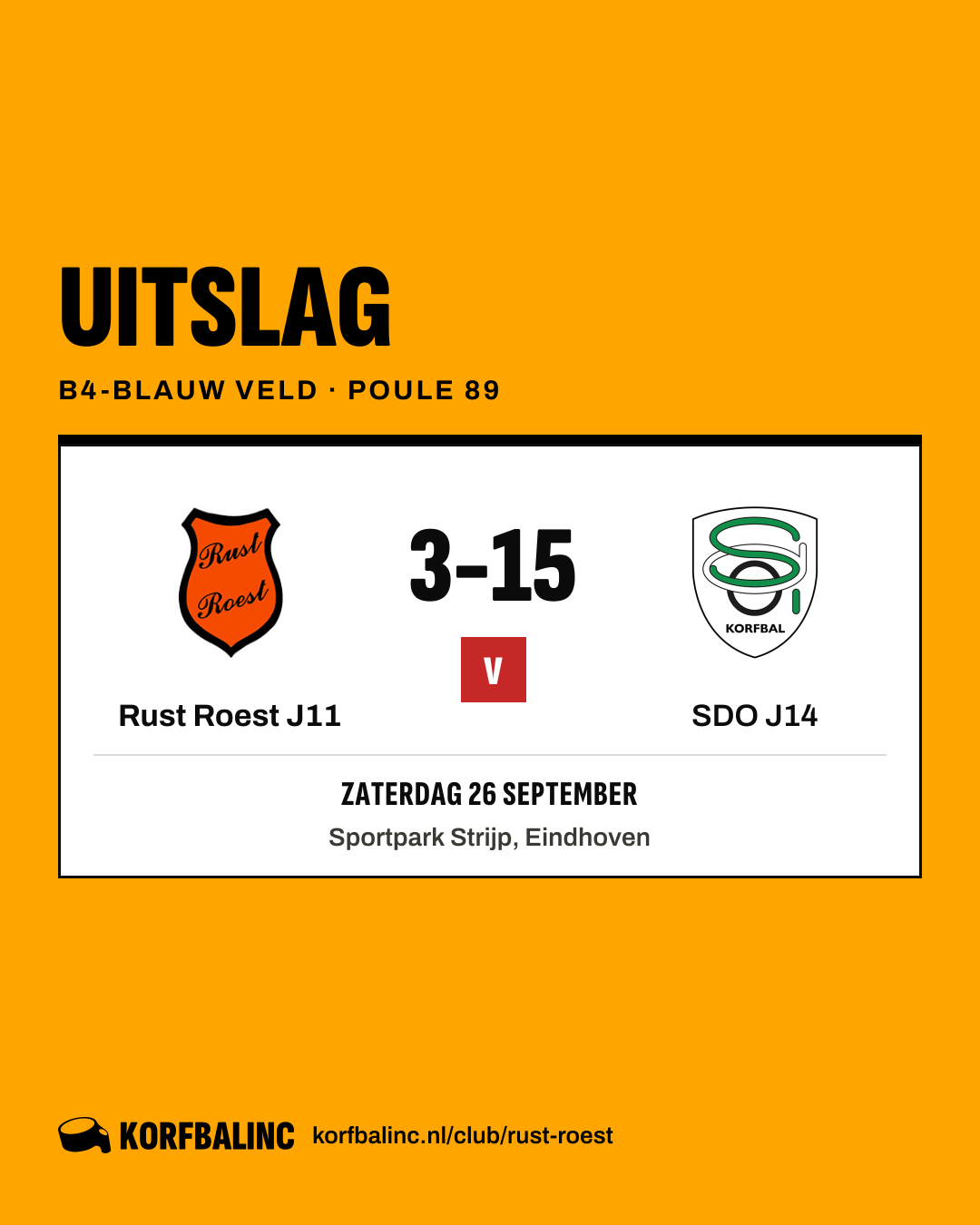 Rust Roest J11 - SDO J14