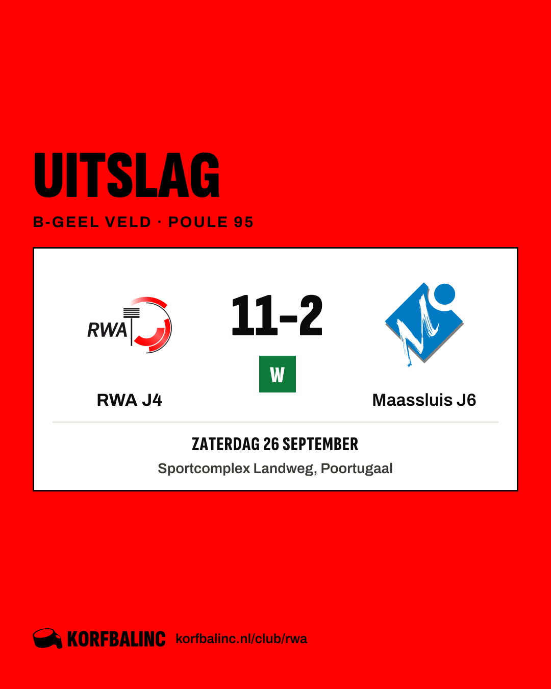 RWA J4 - Maassluis J6