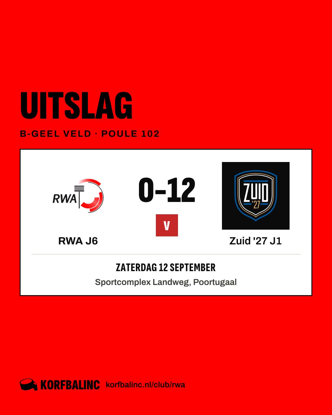 RWA J6 - Zuid '27 J1