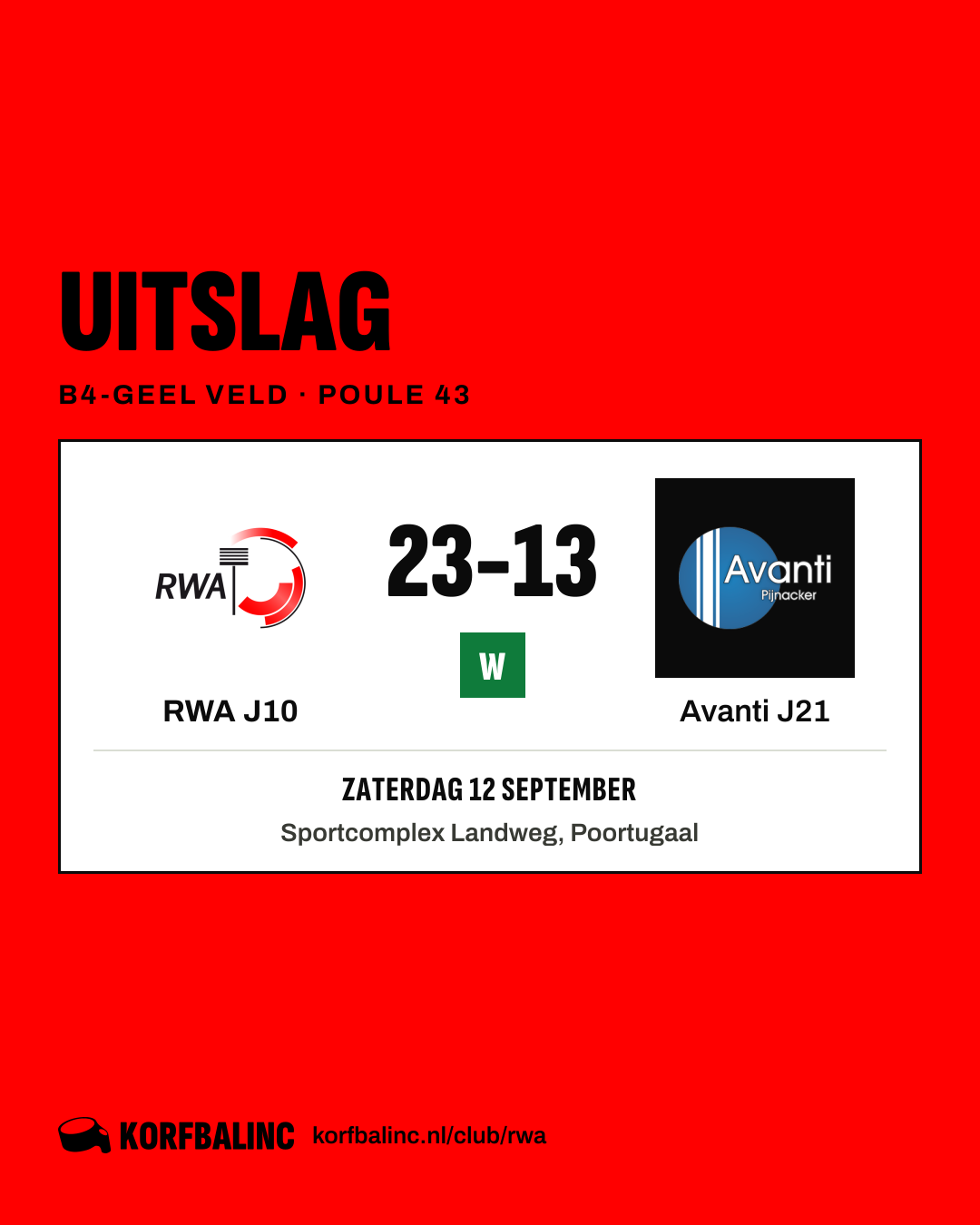 RWA J10 - Avanti J21
