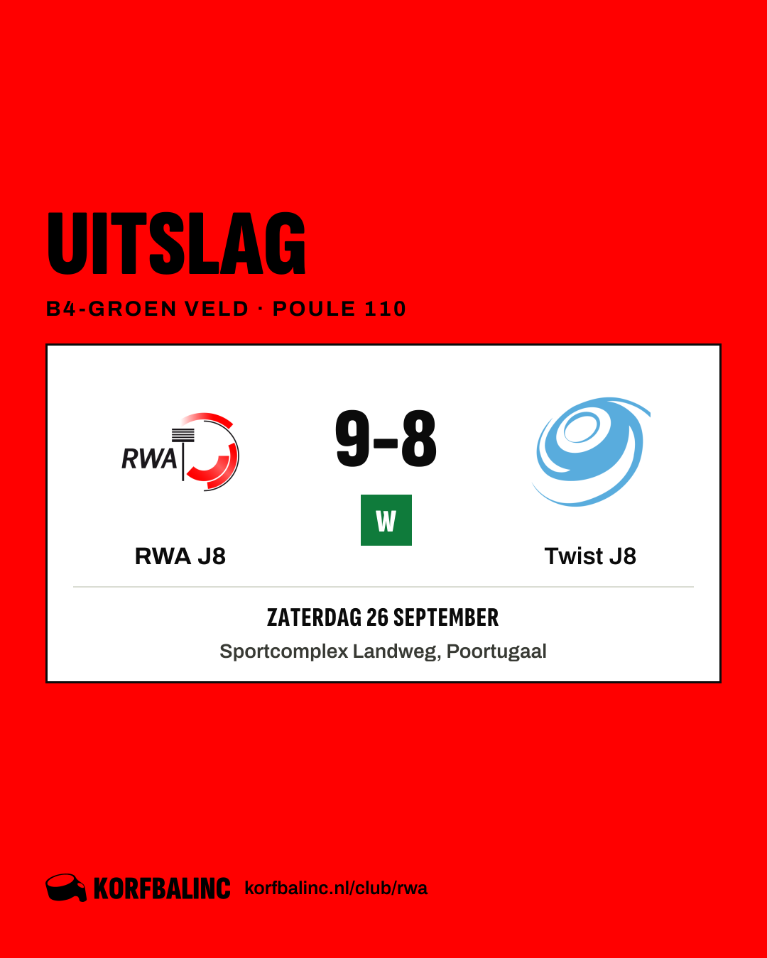 RWA J8 - Twist J8