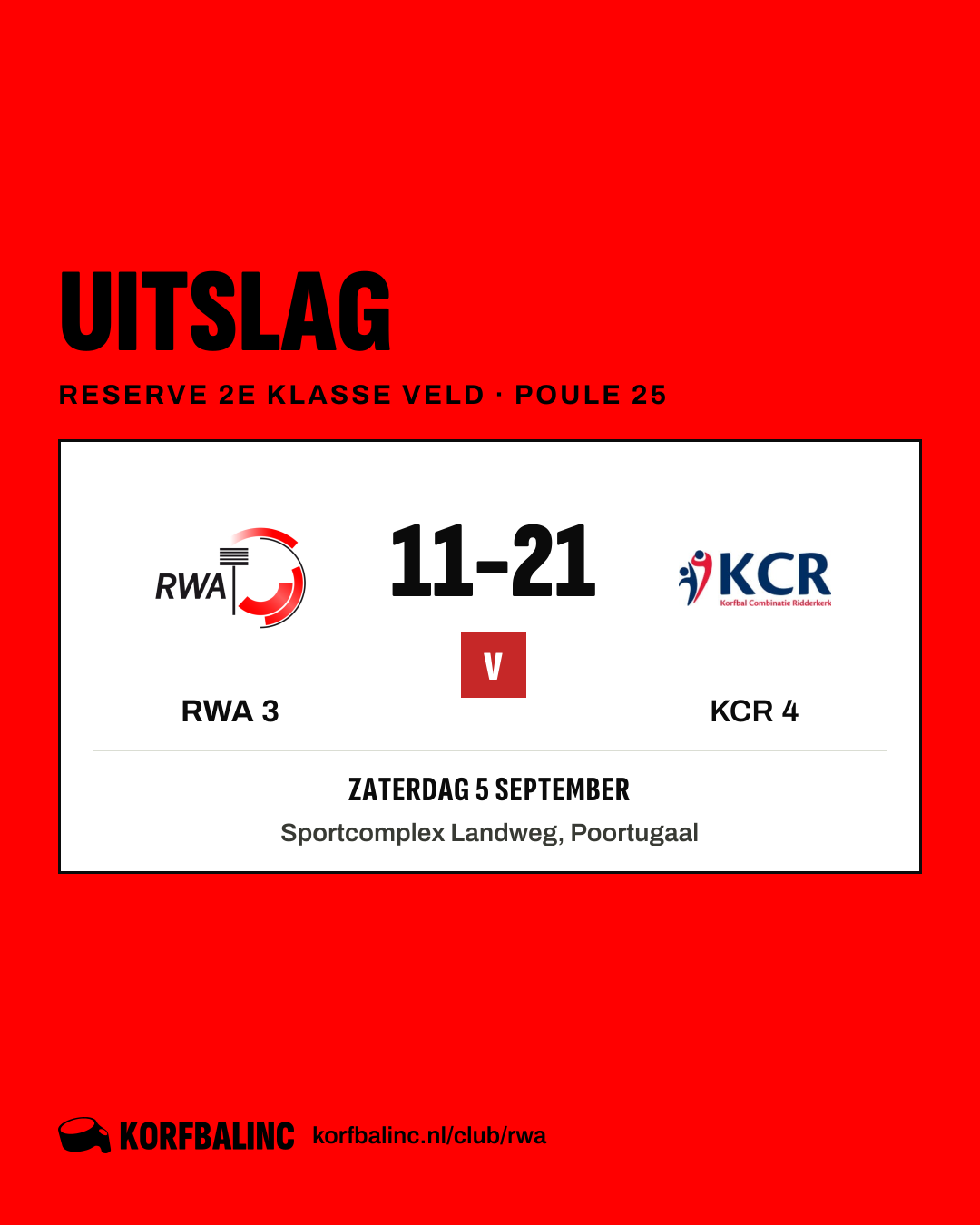 RWA 3 - KCR 4