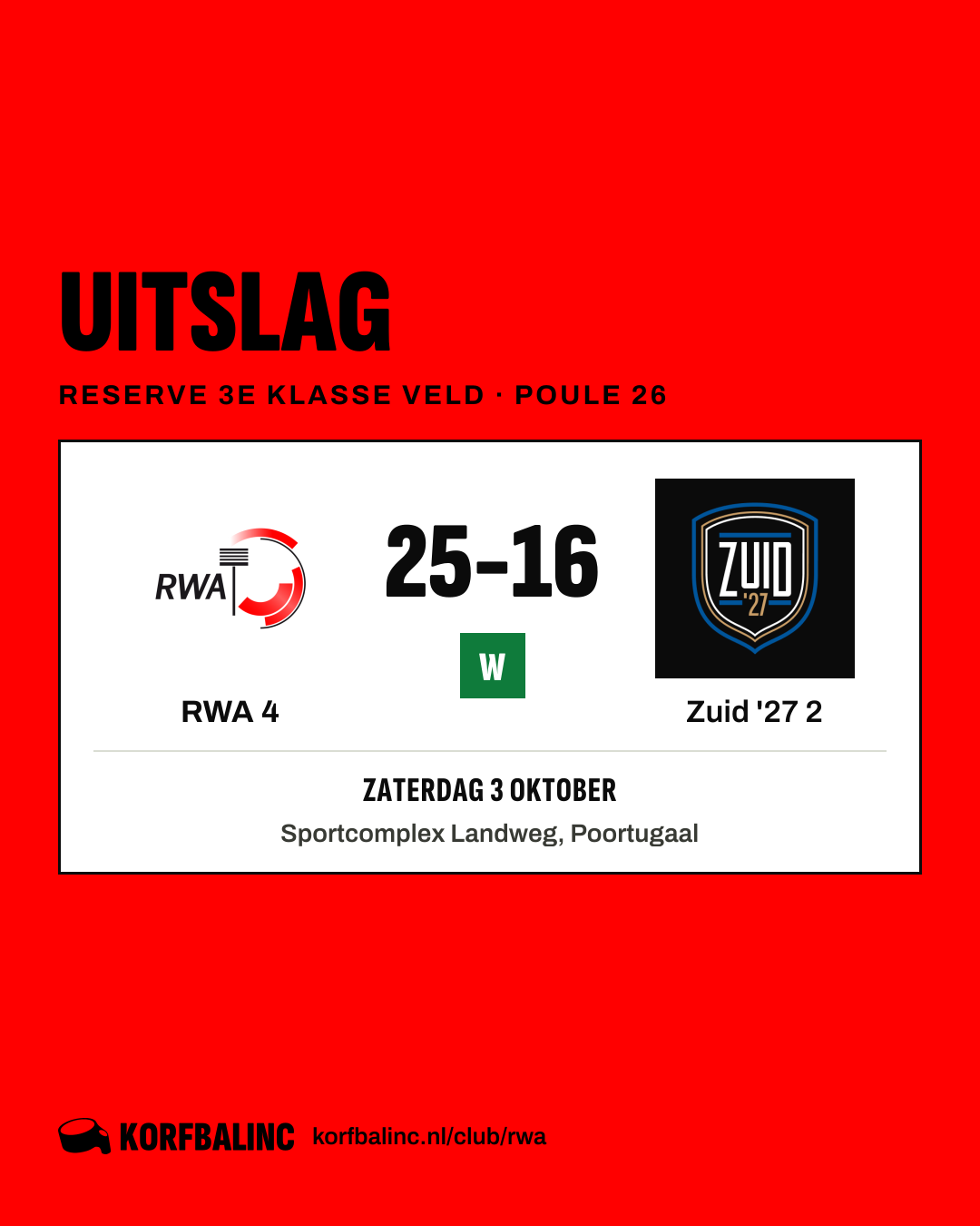 RWA 4 - Zuid '27 2