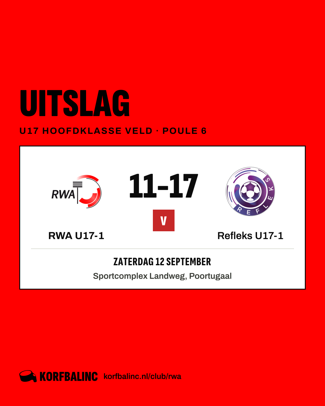 RWA U17-1 - Refleks U17-1