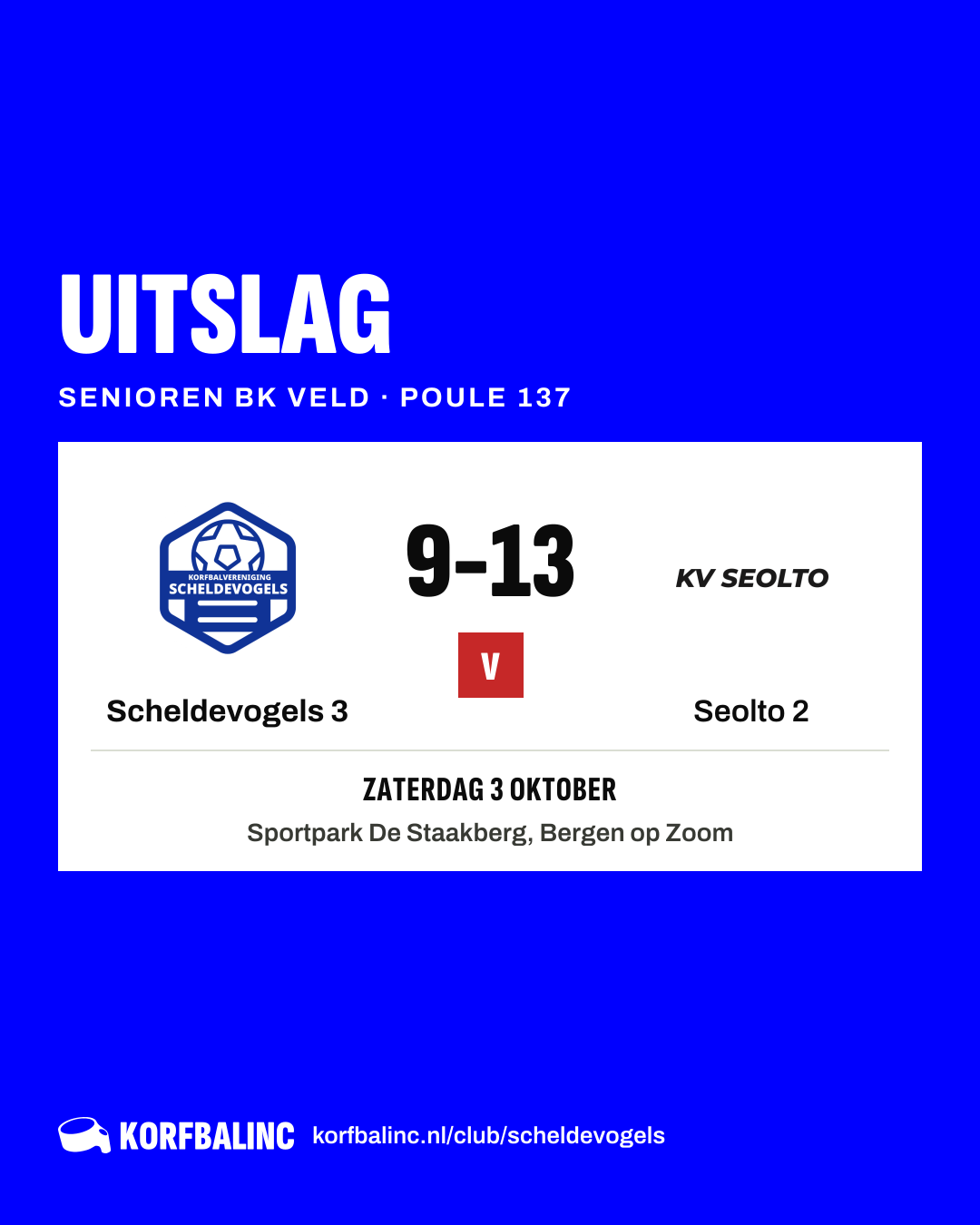 Scheldevogels 3 - Seolto 2