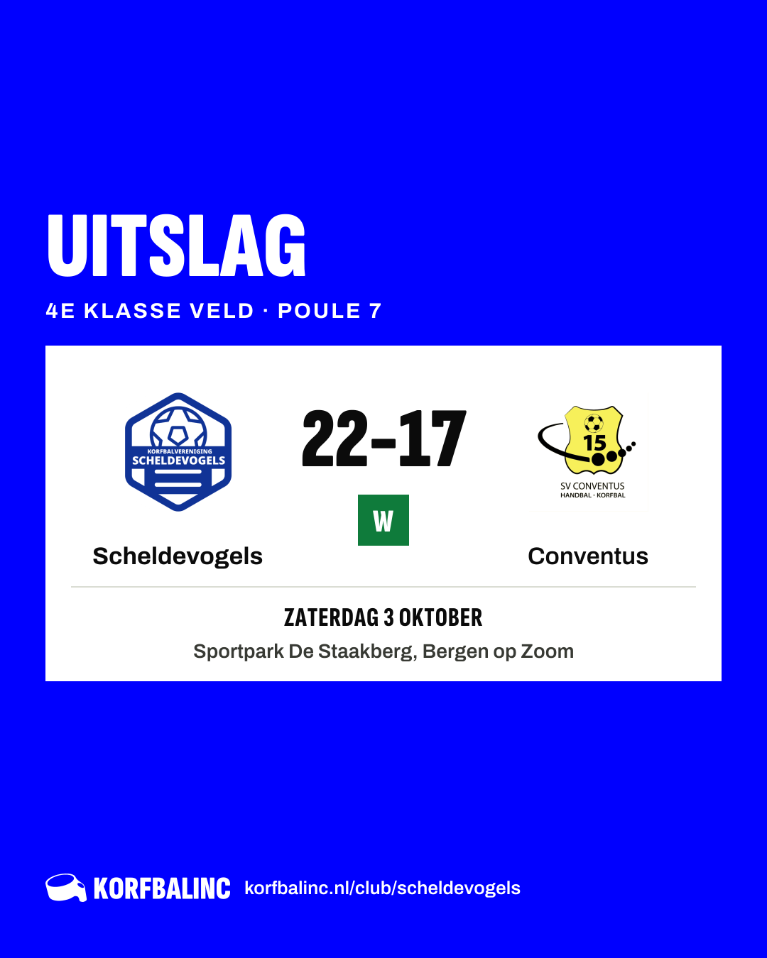 Scheldevogels - Conventus