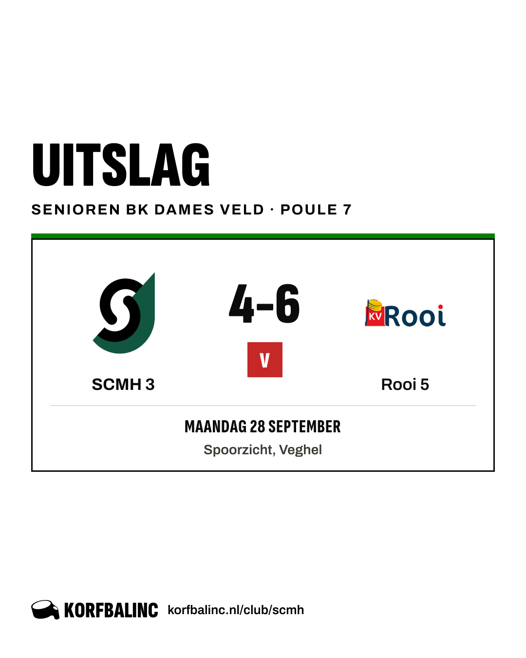 SCMH 3 - Rooi 5