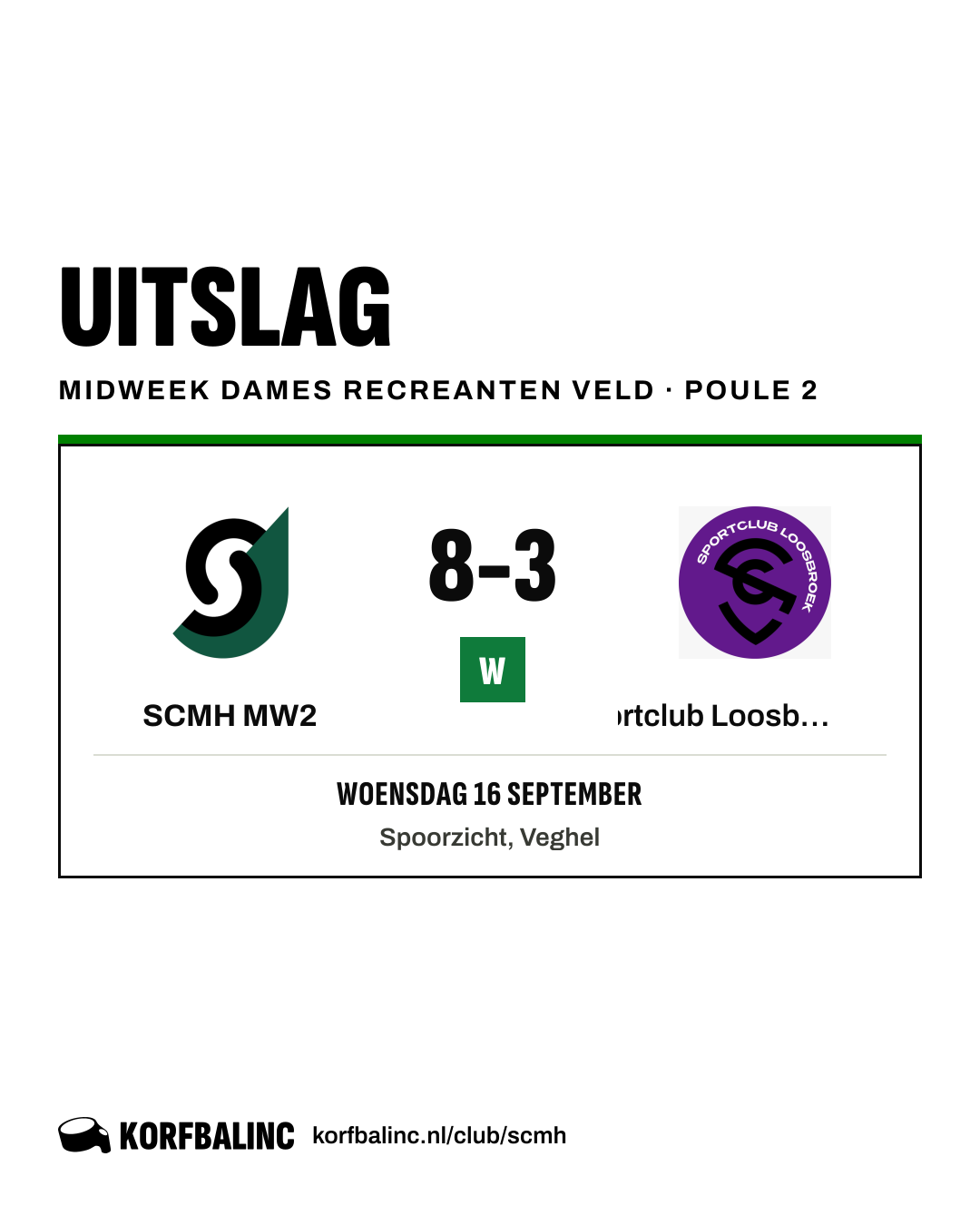 SCMH MW2 - Sportclub Loosbroek MW2