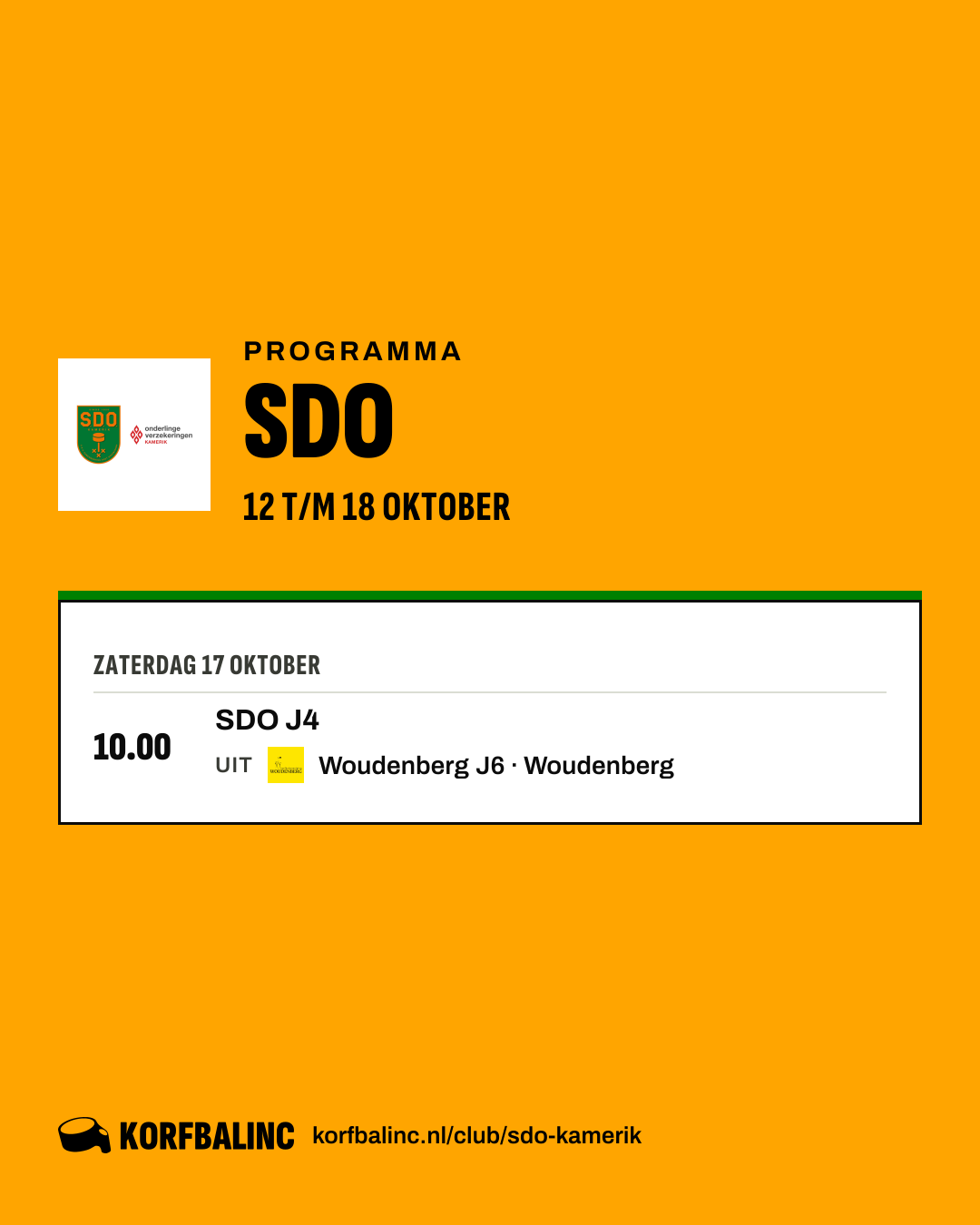 Uitslagen SDO