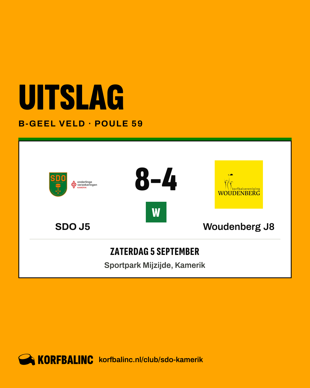 SDO J5 - Woudenberg J8
