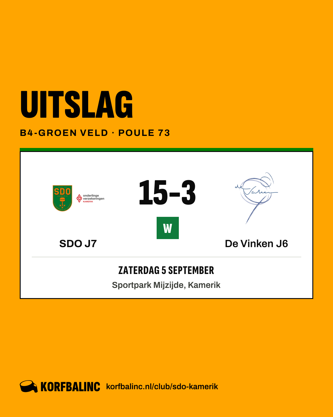 SDO J7 - De Vinken J6