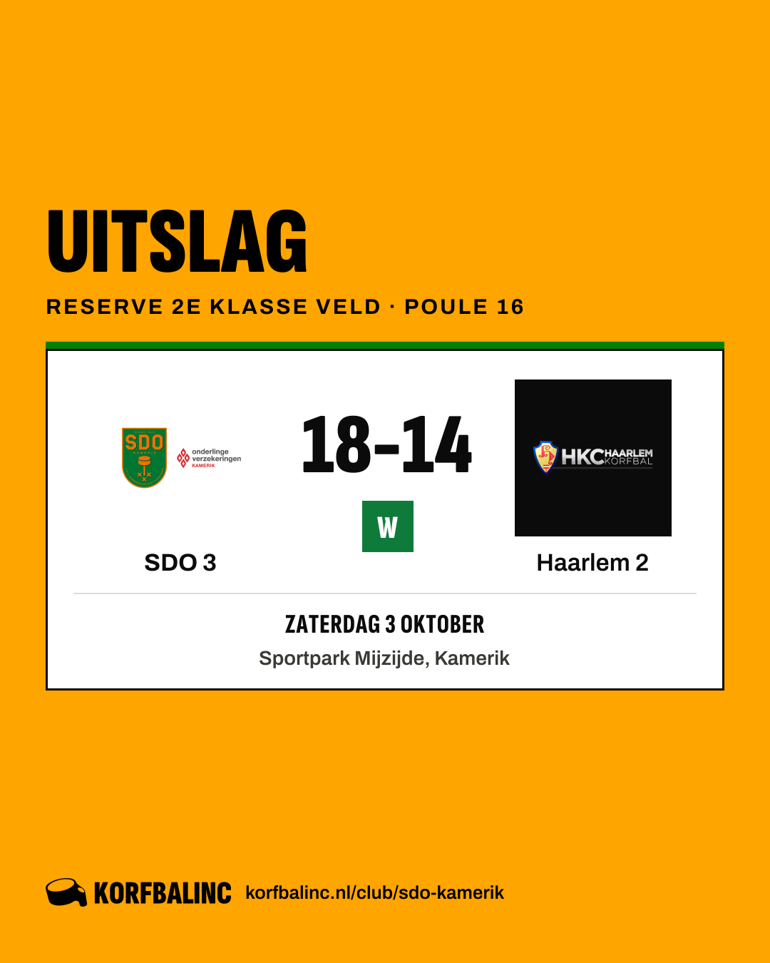 SDO 3 - Haarlem 2