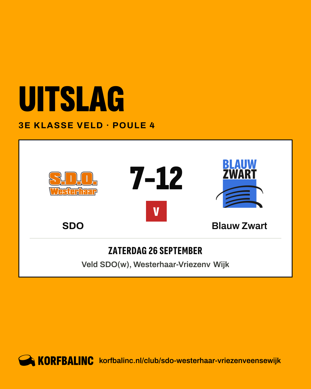 SDO - Blauw Zwart
