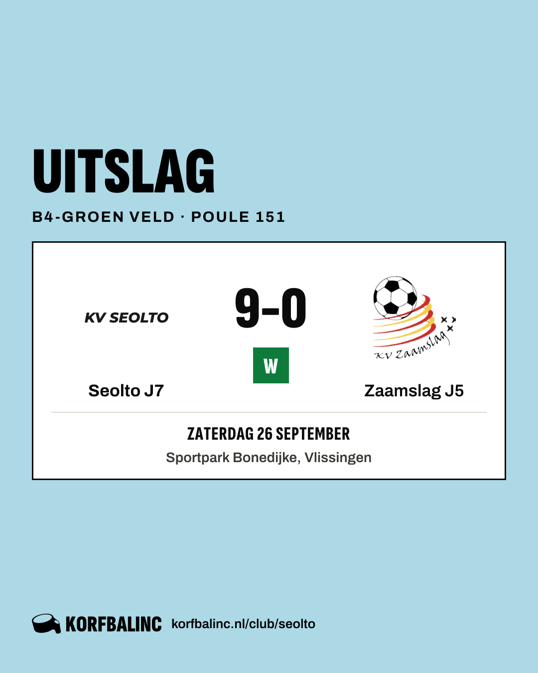 Seolto J7 - Zaamslag J5