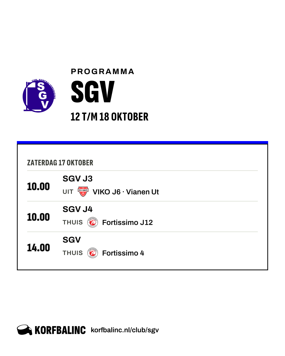 Programma SGV