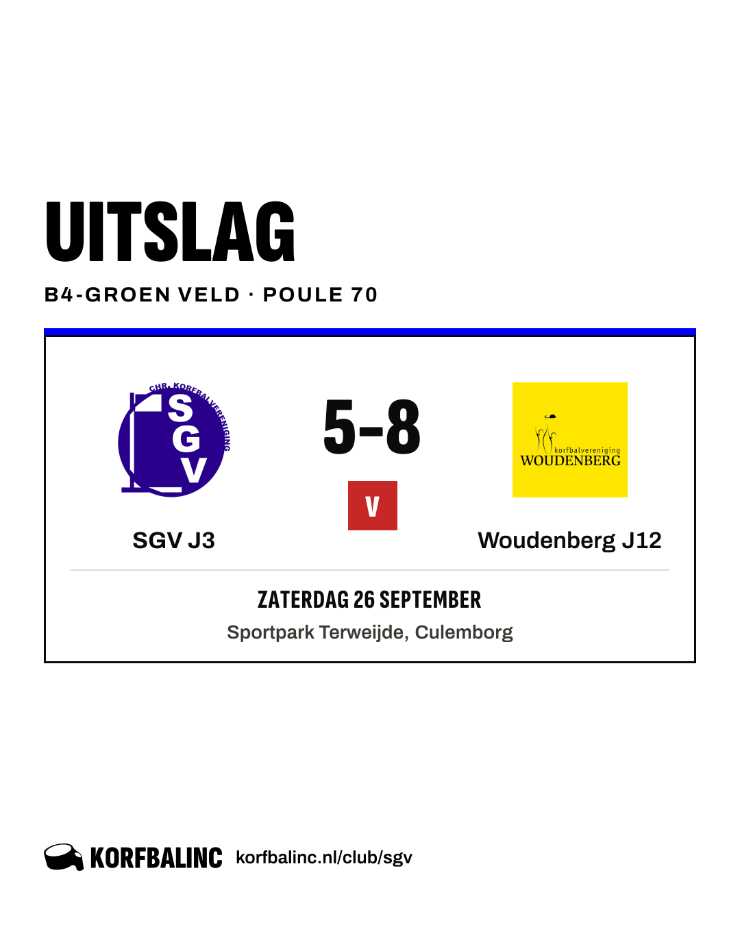 SGV J3 - Woudenberg J12