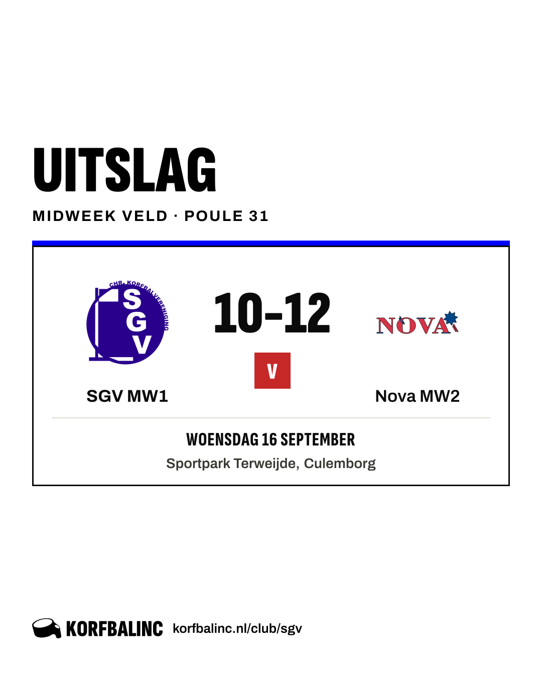 SGV MW1 - Nova MW2