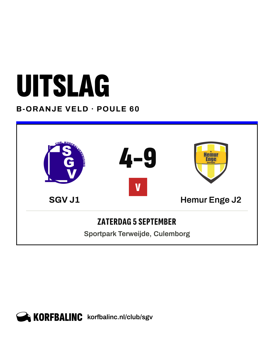 SGV J1 - Hemur Enge J2