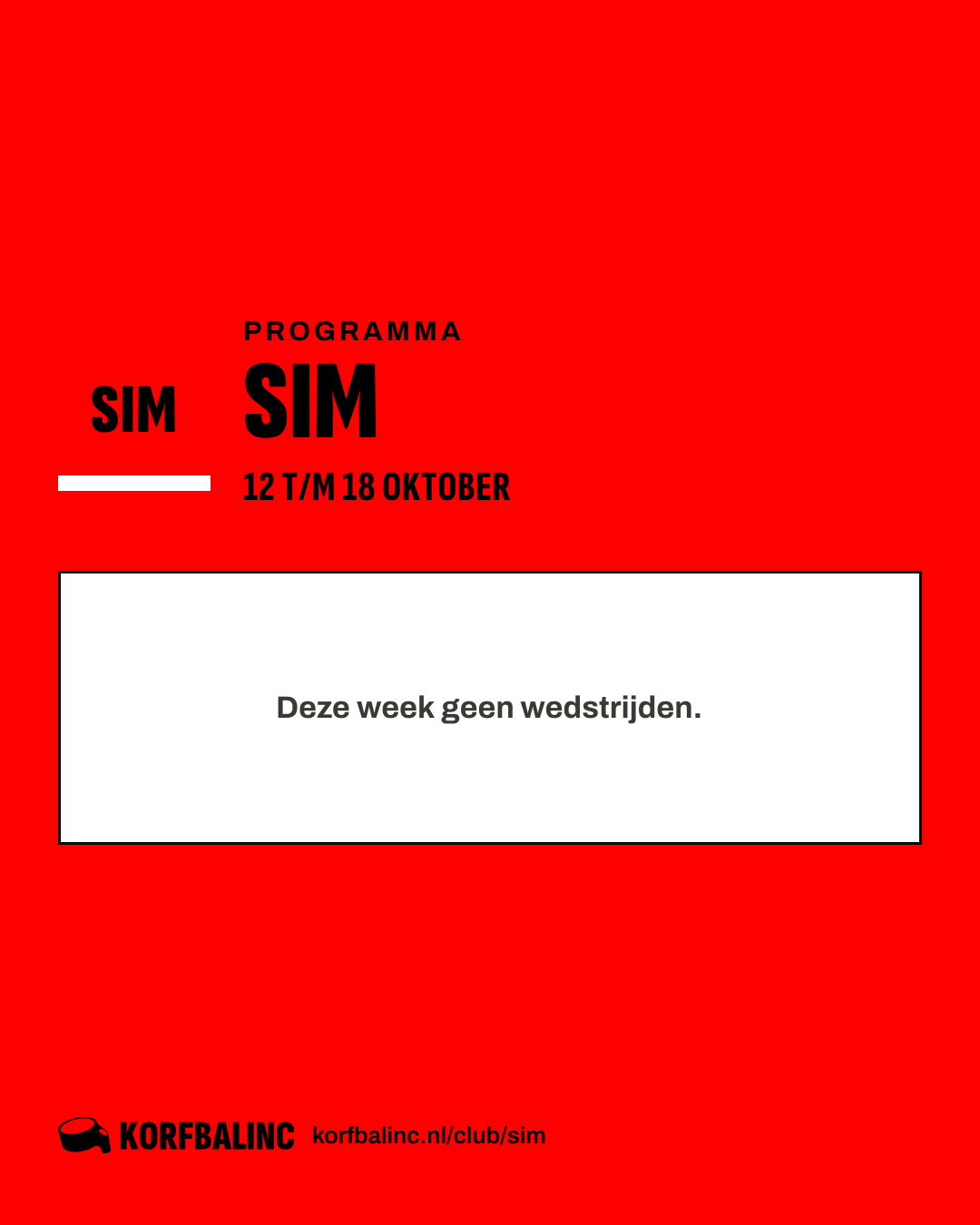 Uitslagen SIM
