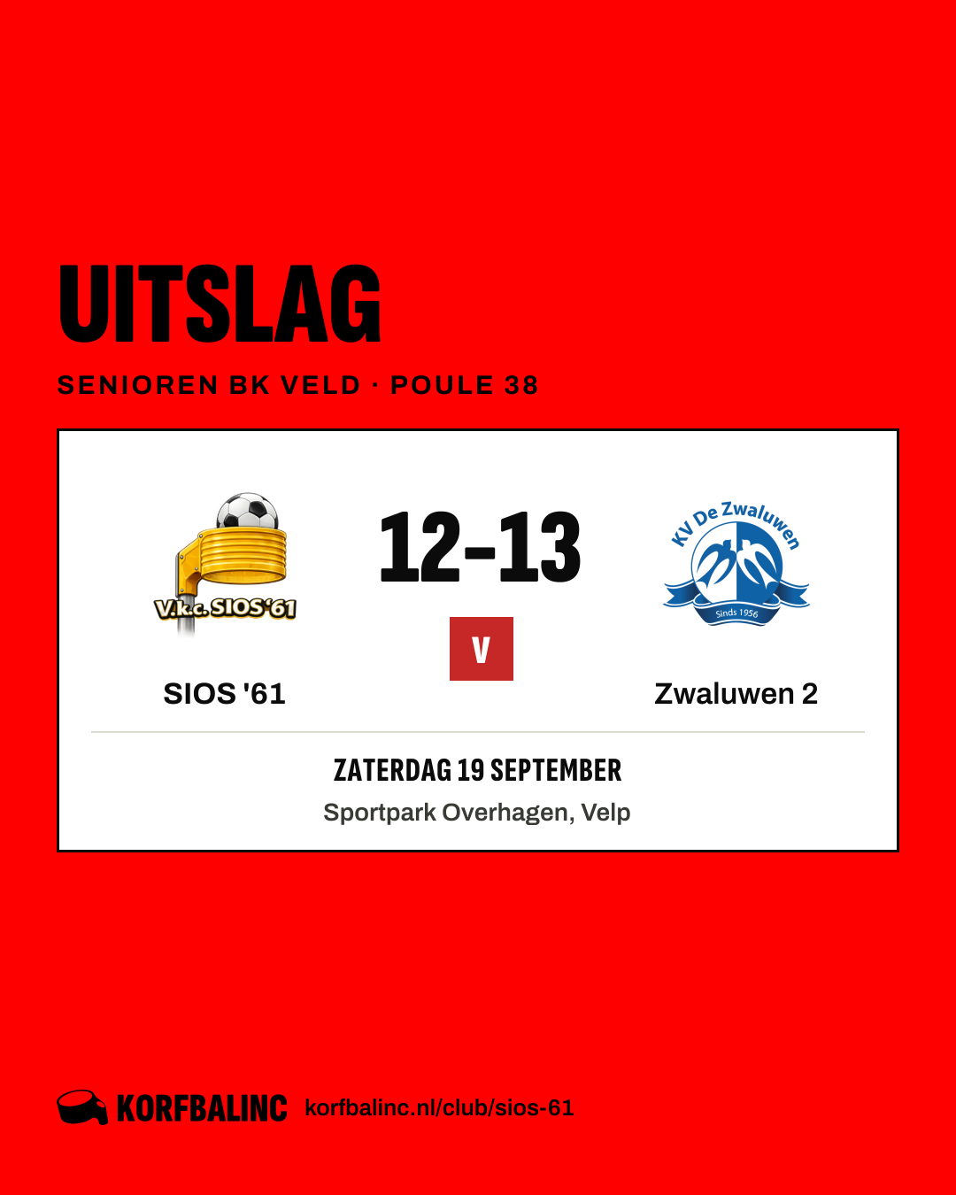 SIOS '61 - Zwaluwen 2