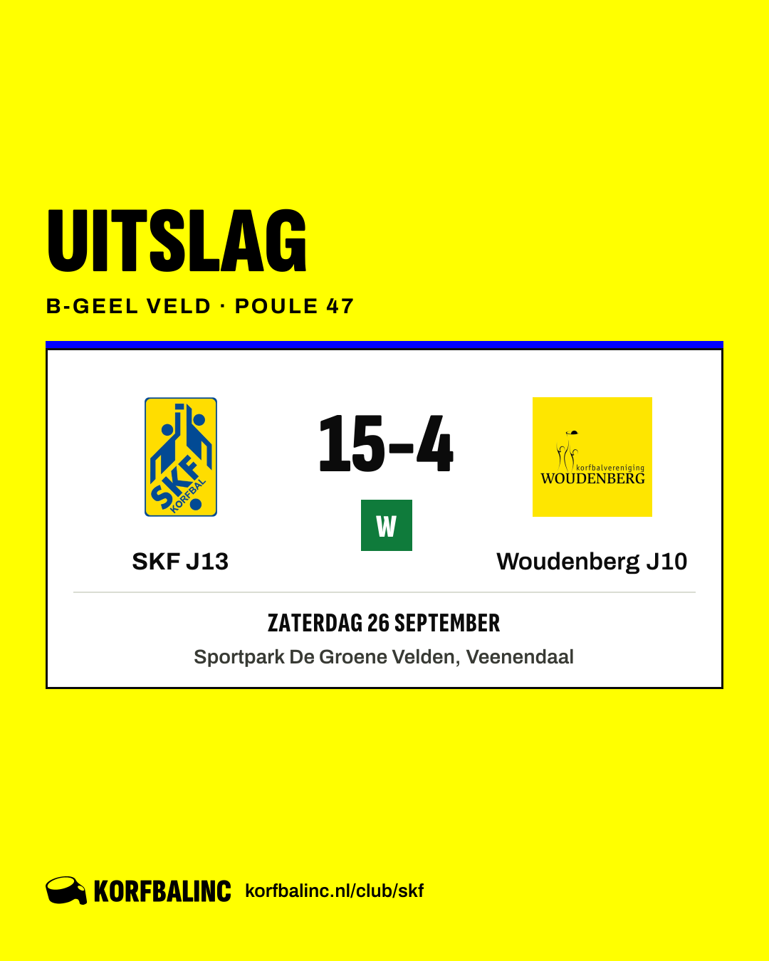 SKF J13 - Woudenberg J10