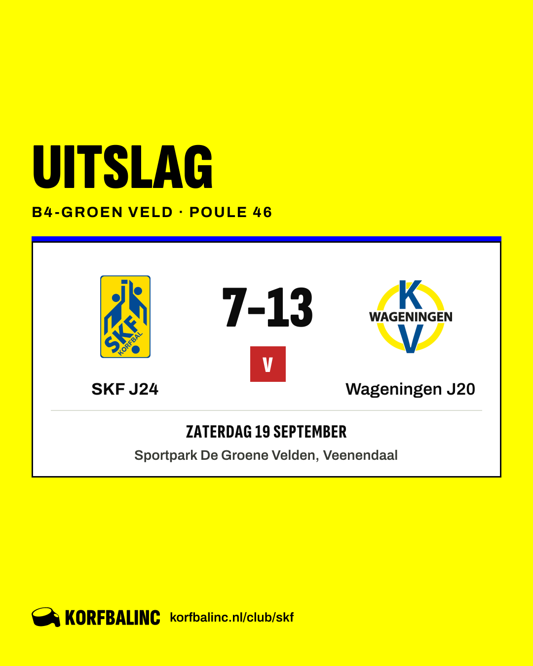 SKF J24 - Wageningen J20