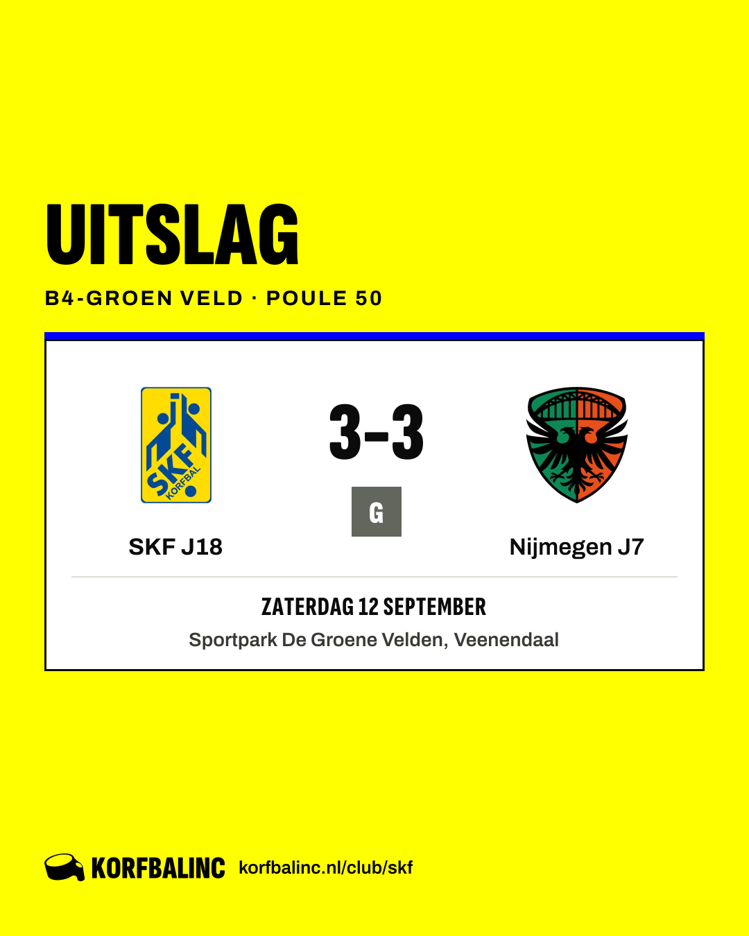 SKF J18 - Nijmegen J7